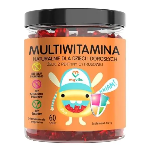 MyVita Multiwitamina Naturalne Żelki 60 sztuk