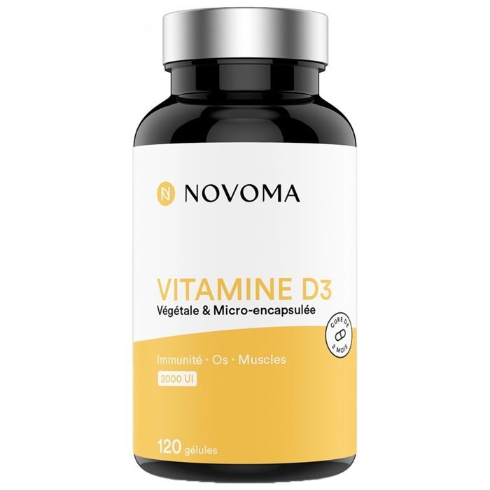 Novoma - Vitamina D3 1000 UI - 120 Capsule