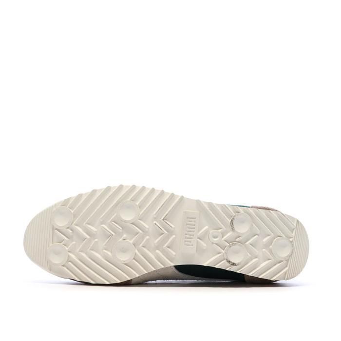 Zapatillas Puma Arizona para hombre, color beige/verde.