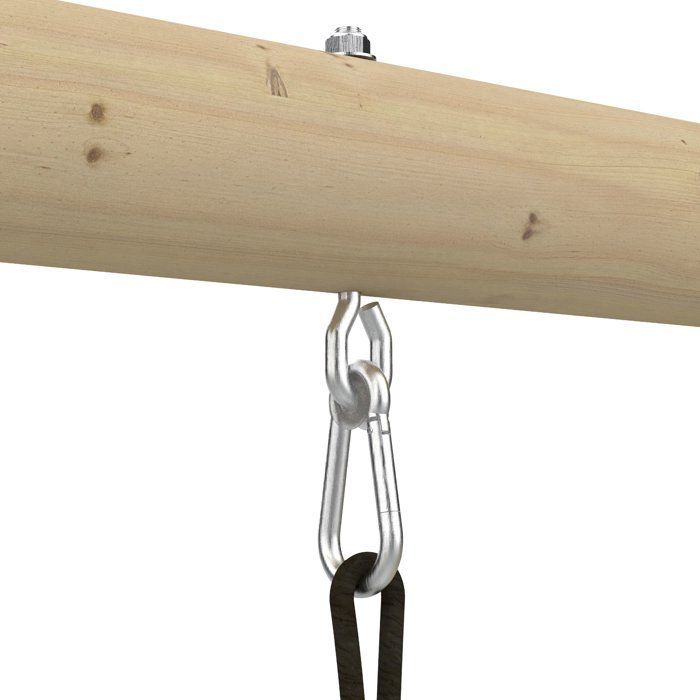 Swing Set - 2 Facing Swings - SHERWOOD ANEMONE - TP TOYS