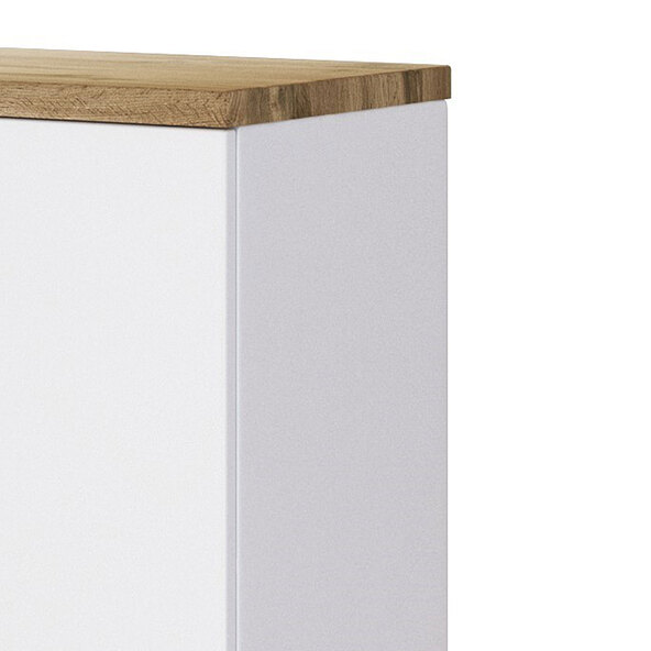Midi-Schrank Bristol, 40 cm, weiß/wotan