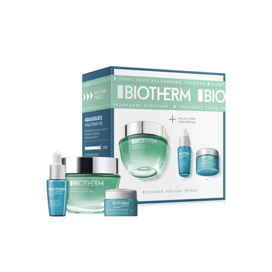 Biotherm Pack Aquasource Hyalu Plump Gel Routine Kosteuttava kasvojenhoitorutiinisarja 1 kpl 1 kpl