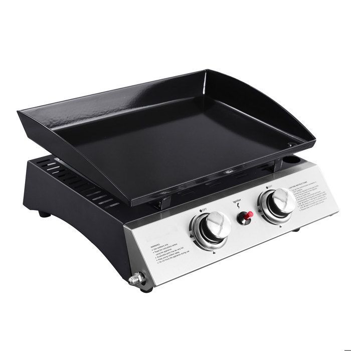 Chapa a gás MALA - 2 queimadores 5kW
