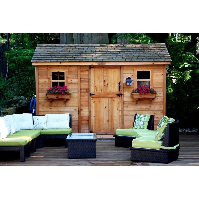 Dřevěný přístřešek Cabana 3,6 m Š x 2,4 m H