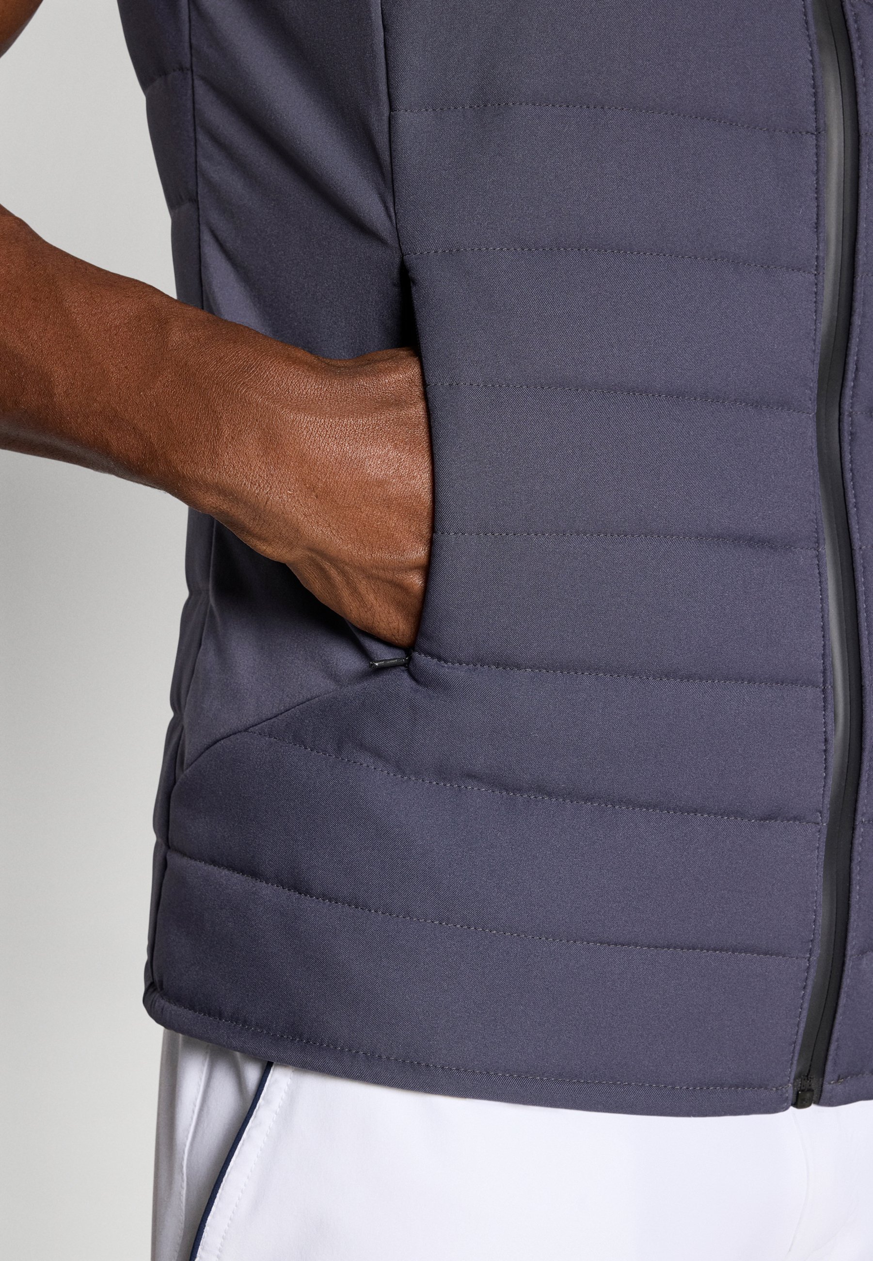Fila VEST ESTEBAN - Kamizelka - grafitowa
