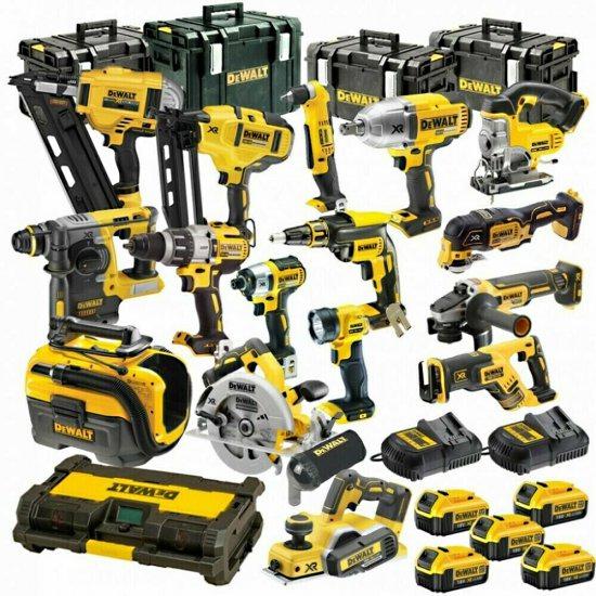 Kit de ferramentas sem fio DEWALT 20-V MAX ÍON DE LÍTIO (24 ferramentas)