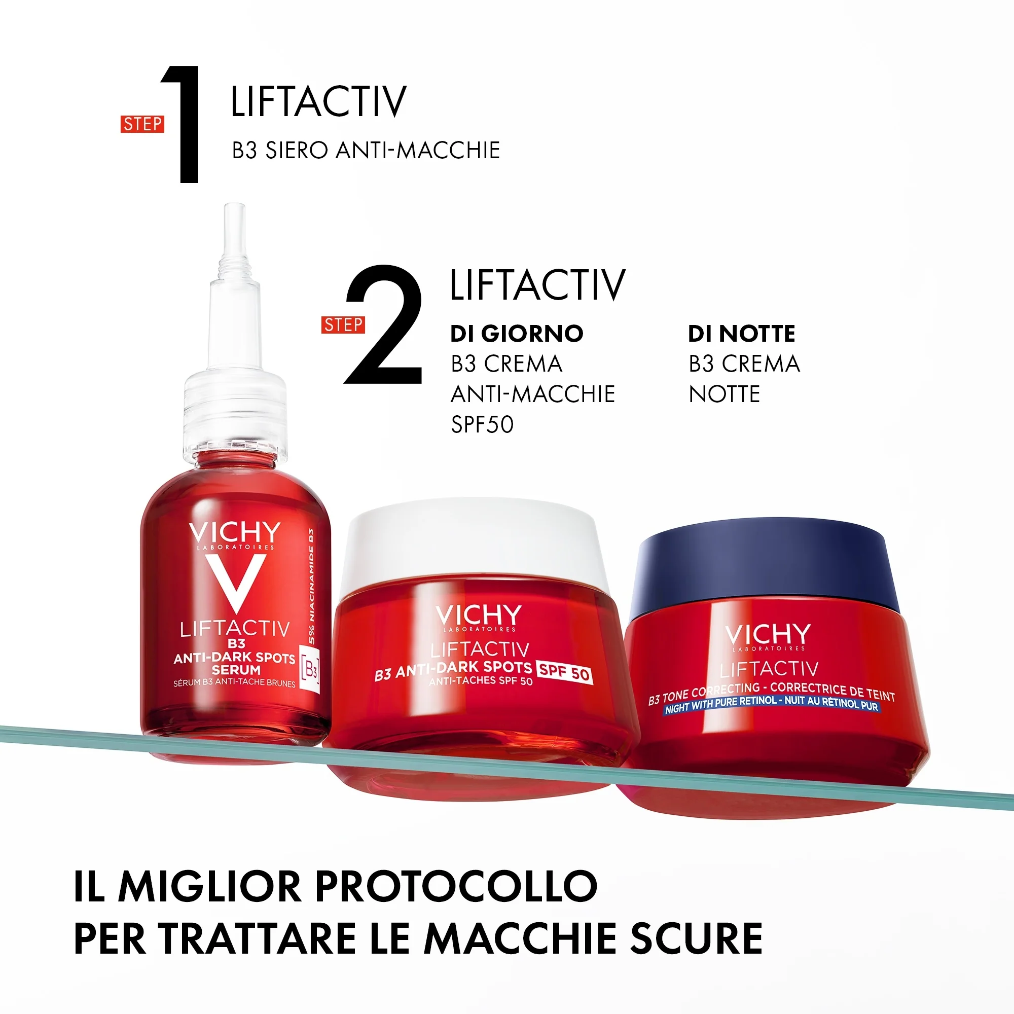 Liftactiv Liftactiv B3 Crema Notte con Retinolo - Tratt.viso notte antirughe
