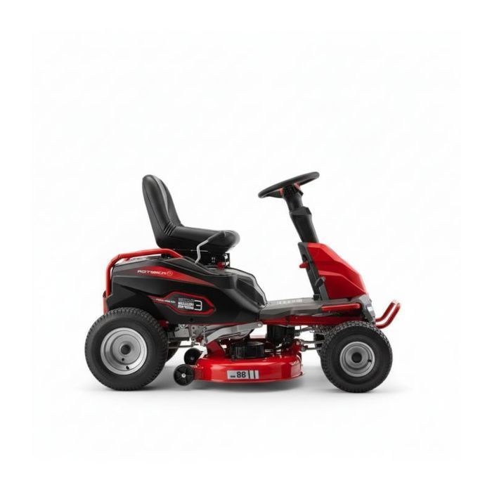 Tondeuse électrique autoportée 98 cm, 1500 à 3000 m², mulching - POPSTER BRM148S-98