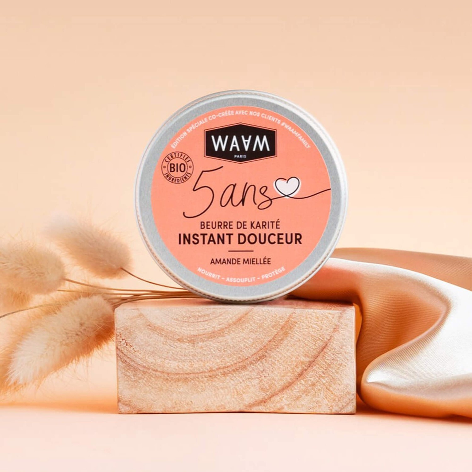 Waam BEURRE KARITE BRUT INSTANT DOUCEUR