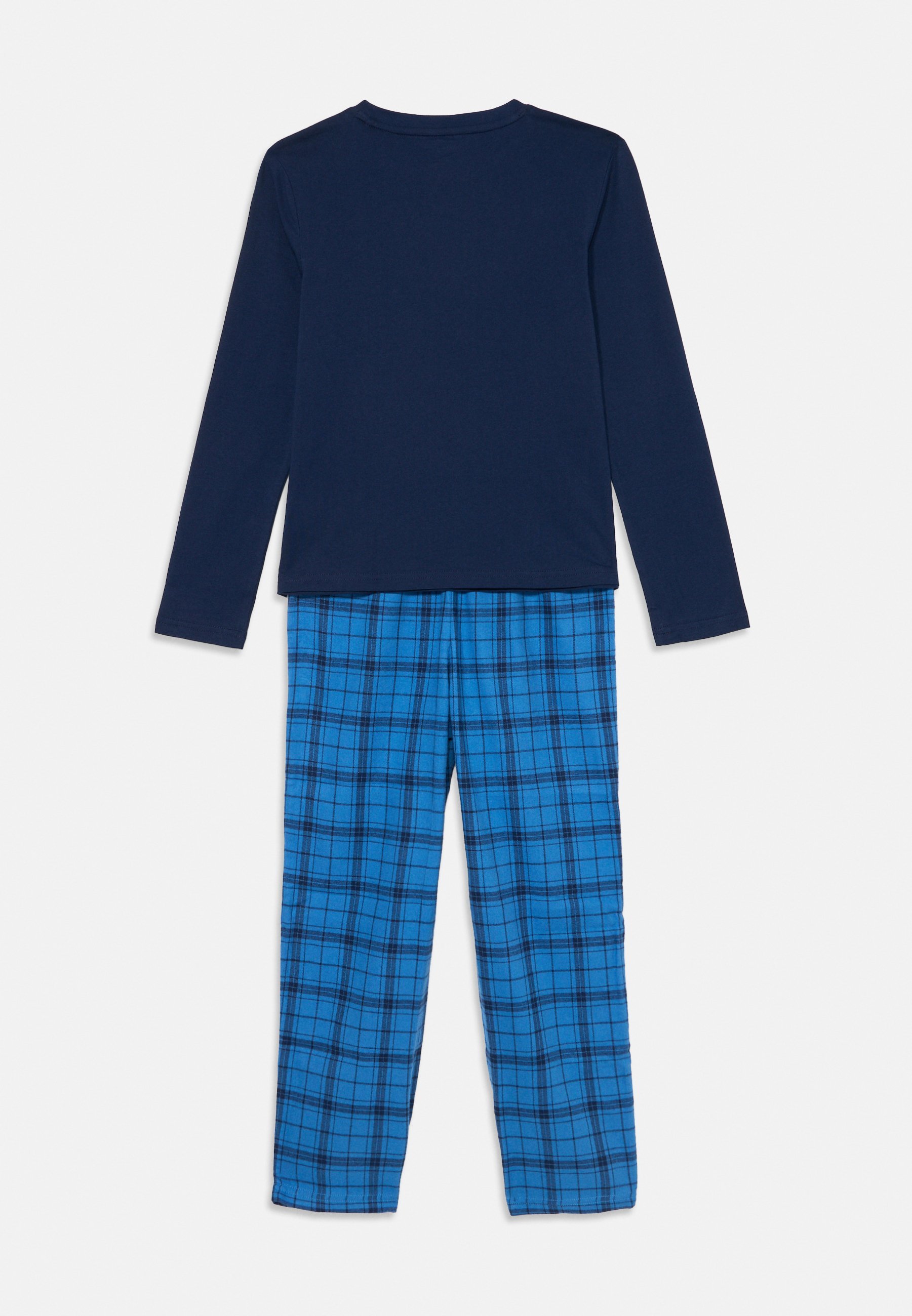 Tommy Hilfiger STRAIGHT PRINT SET - Pijama - preppy navy/tonal navy