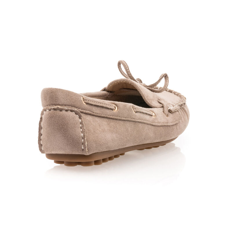 Naisten ruskeat loaferit/veneilykengät