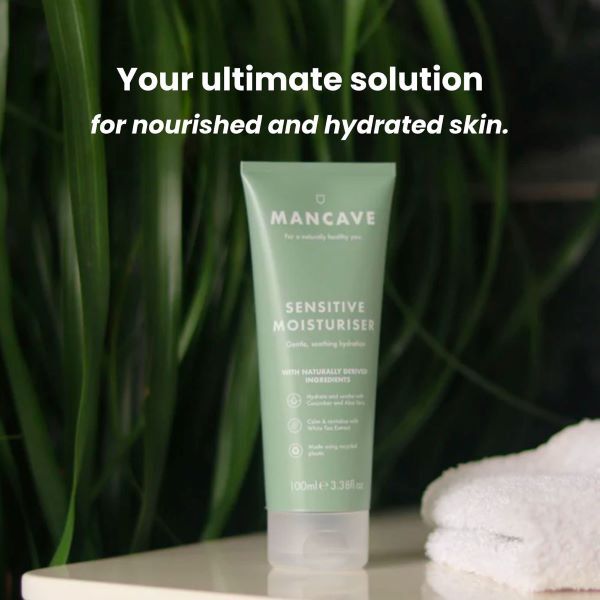 ManCave Sensitive Feuchtigkeitscreme 100 ml