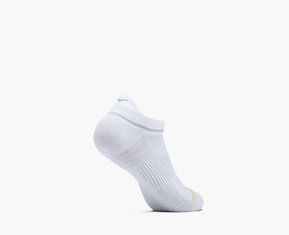 HOKA Onzichtbare hardloopsokken, 3-pack, wit/zwart/grijs