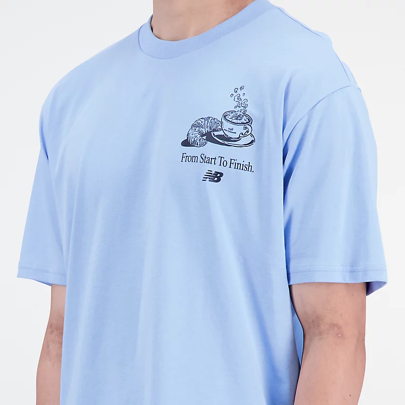Camiseta Essentials Cafe Java – BLUE HAZE