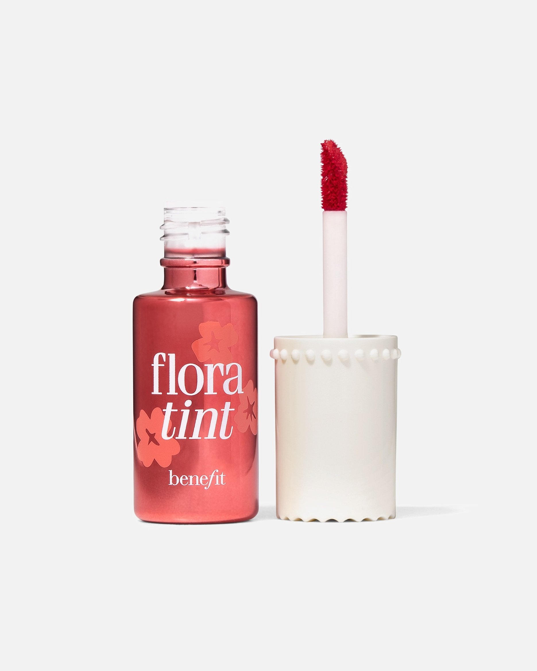 Benefit Lipstain barva za ustnice in odtenek Flora Tint rdečilo za lica in ustnice – 6 ml