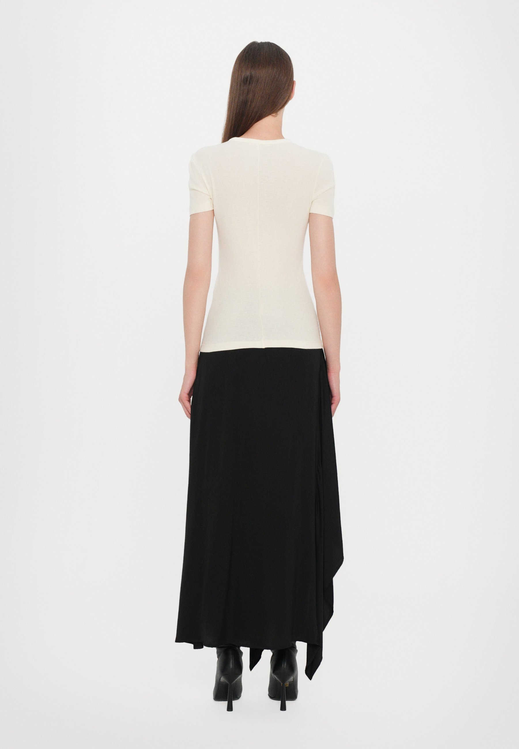 Helmut Lang SHRUNKEN TEE - Basic T-shirt - wit