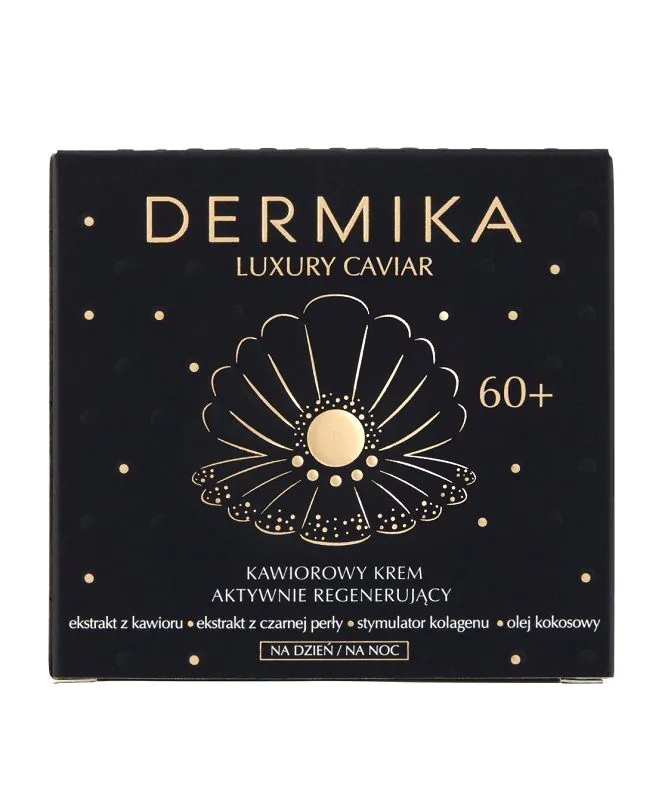 Dermika Luxury Caviar Kawiorowy Krem ujędrniający 60+ dzień/noc