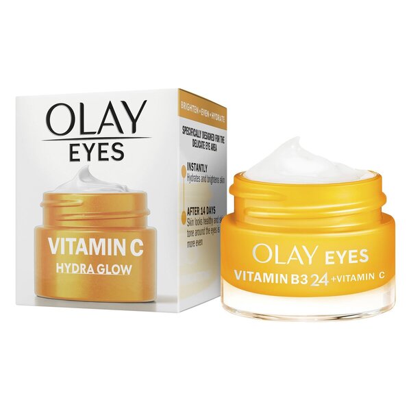 Cremă de ochi Olay Vitamina B3 24 + Vitamina C<br>15 ml, toate tipurile de ten
