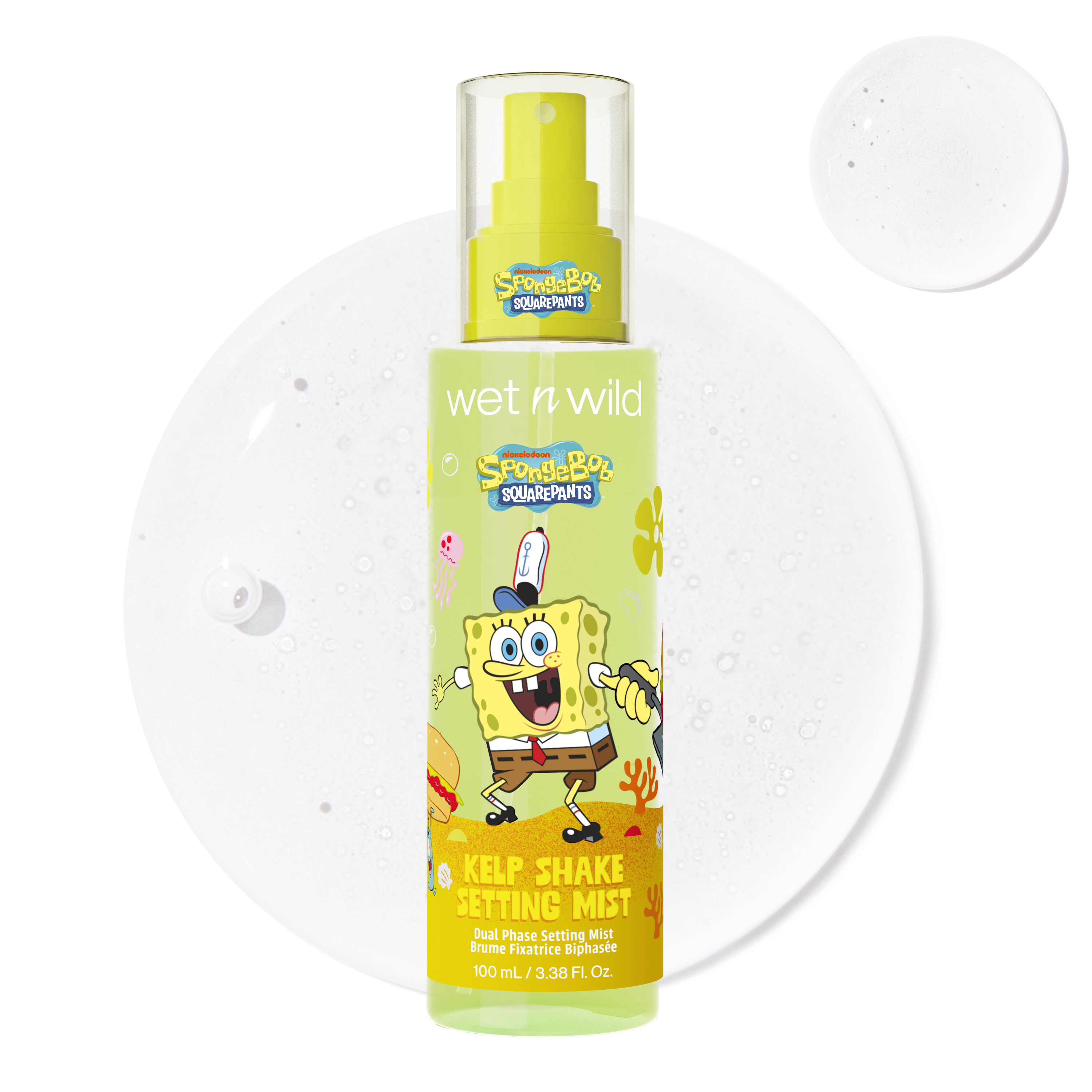 Fixačný sprej na make-up SpongeBob SquarePants Kelp Shake Fixačné spreje na make-up