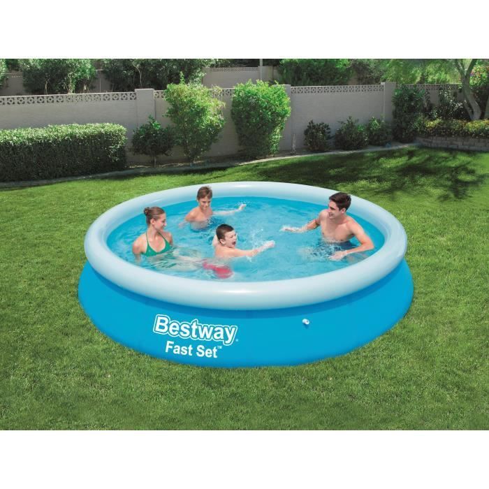 BESTWAY Fast Set Pools round swimming pool kit - Ø 366 x H 76 cm