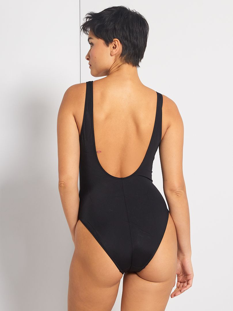 Traje de baño 'Puma' - NEGRO