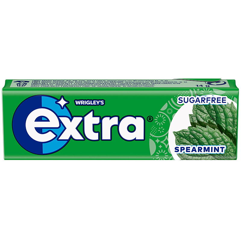Ekstra Ekstra 14 g Grøn mynte