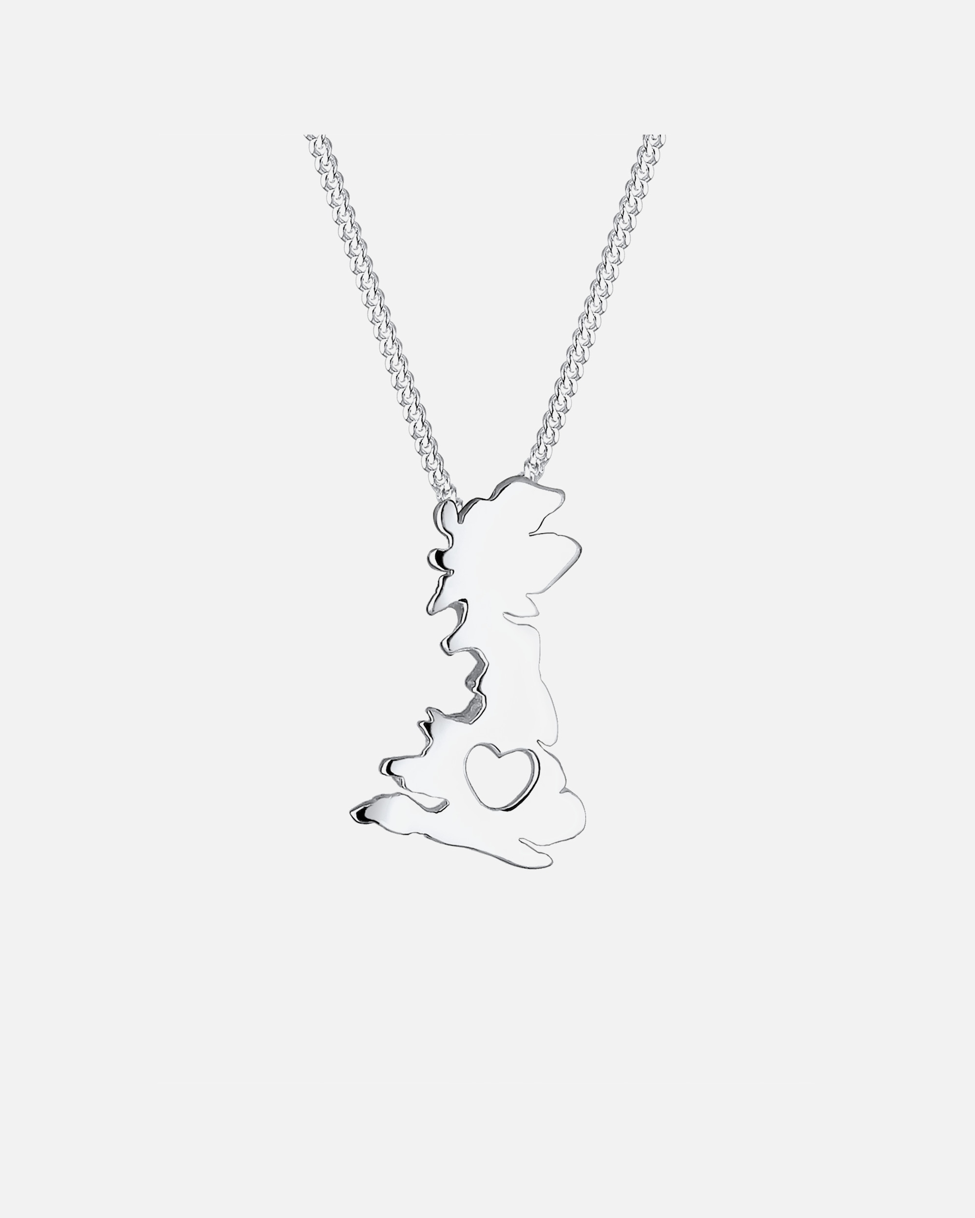 Elli Femme Contour d'Angleterre - (925/1000) Argent