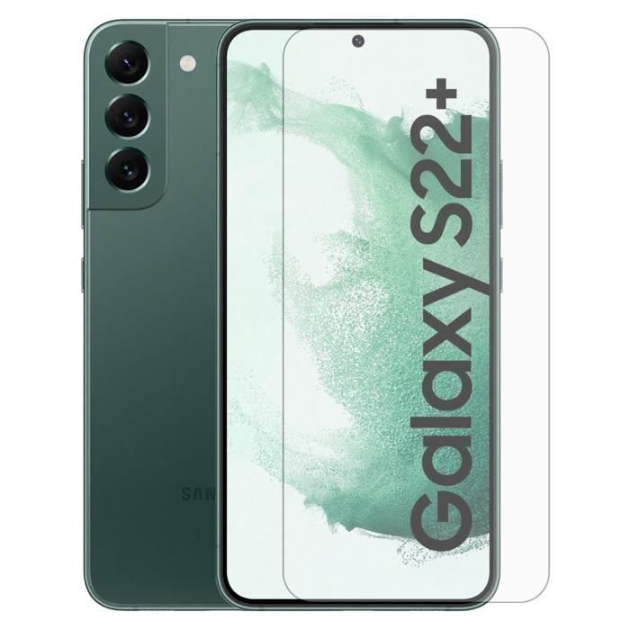 Pellicola protettiva per schermo - Yuan Yuan - Samsung Galaxy S22 Plus - Vetro temperato - Confezione da 2 - Resistenza ai graffi 9H