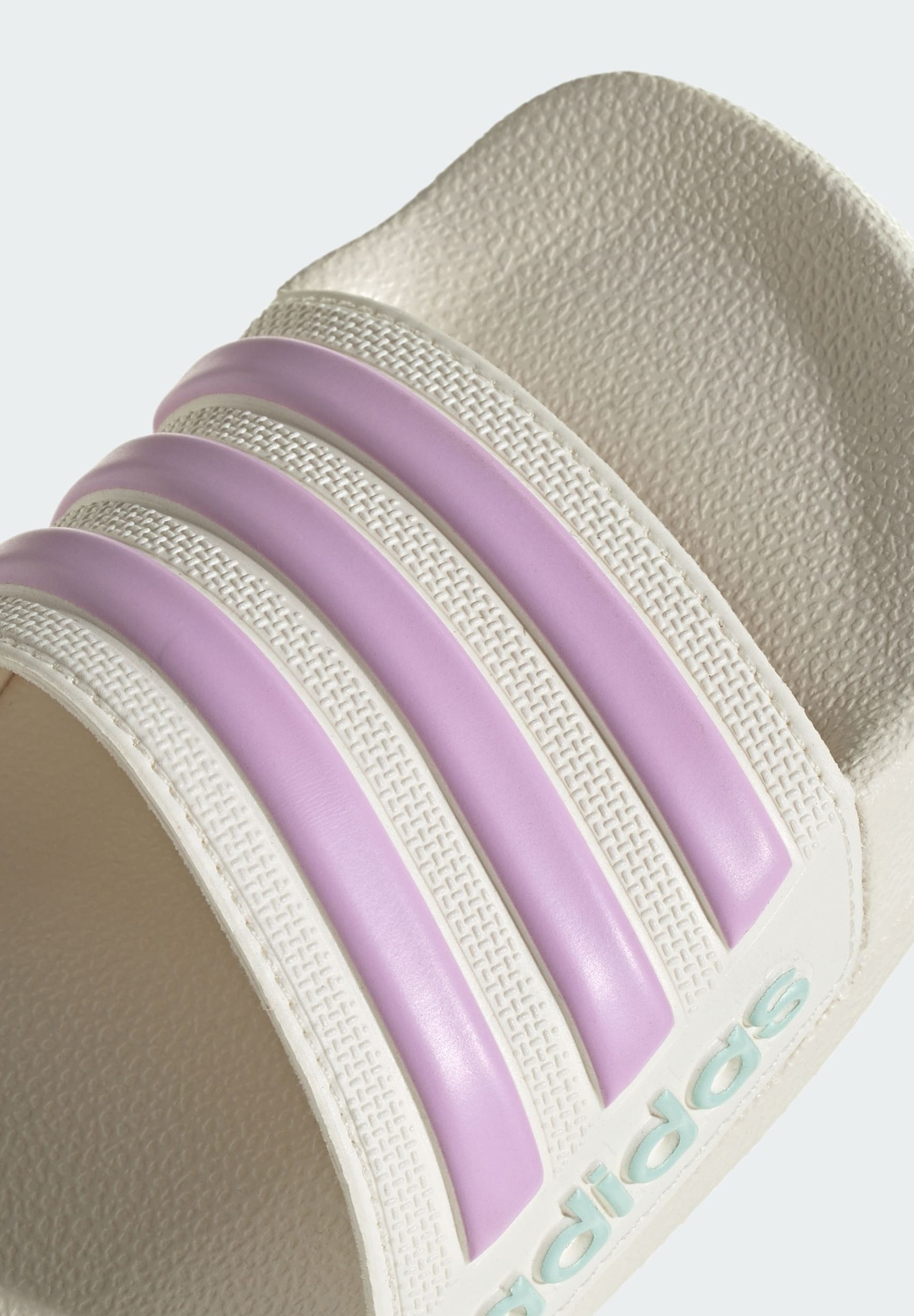adidas Performance ADILETTE SHOWER - Badslippers - off white bliss lilac halo mint
