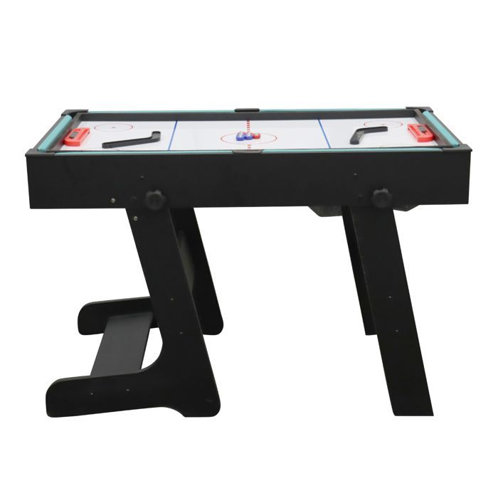 Tavolo da gioco multifunzione 16 in 1 - COUGAR - Pieghevole - Design nero - Accessori inclusi - Per bambini dai 5 anni in su