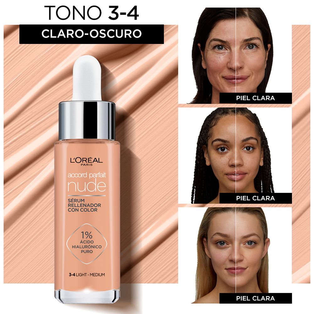 Accord Parfait True Match Nude - barvni serum Podlage za ličila