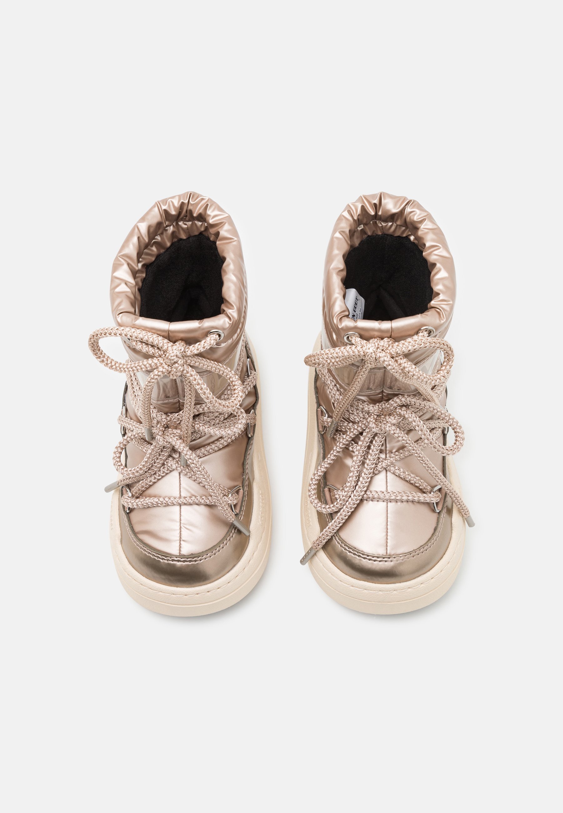 Moon Boot JR PARK UNISEX - Enkellaarsjes met vetersluiting - roségoud