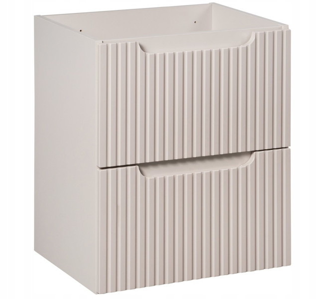 Szafka Pod Umywalkę 50 cm Wisząca RYFLE 2S MDF NOVA KASZMIR