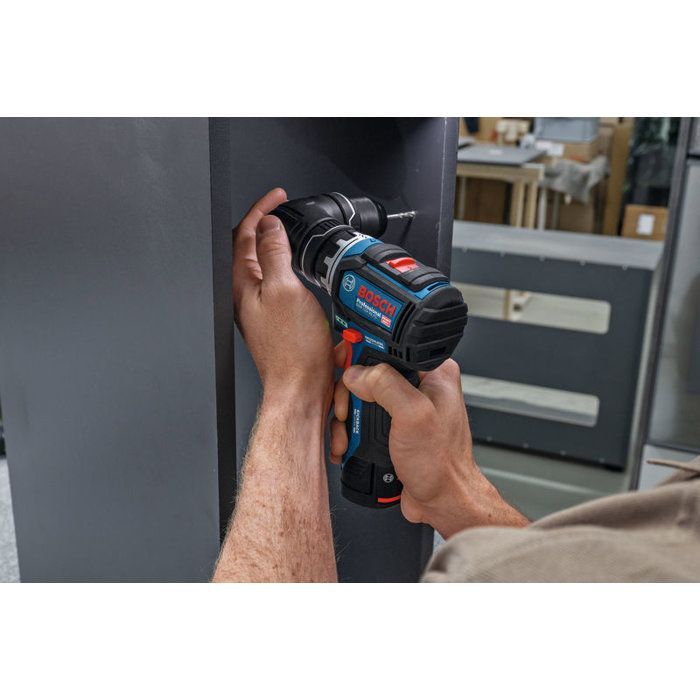 Perceuse-visseuse sans fil BOSCH PROFESSIONAL - Flexiclick GSR 12V-32 FC - Sans batterie ni chargeur - Avec accessoires