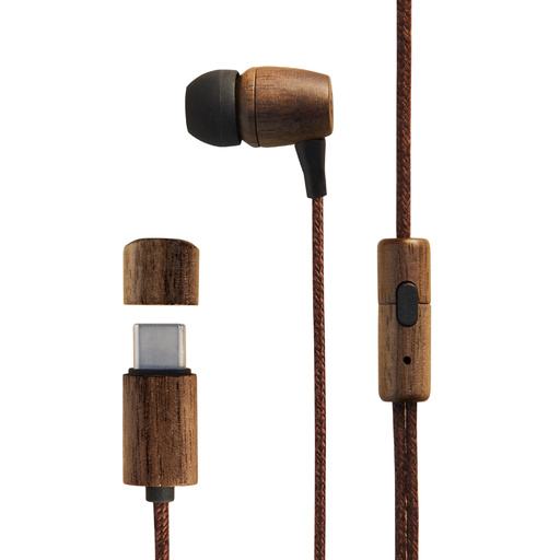  Energy Sistem Eco Walnut Wood Headphones