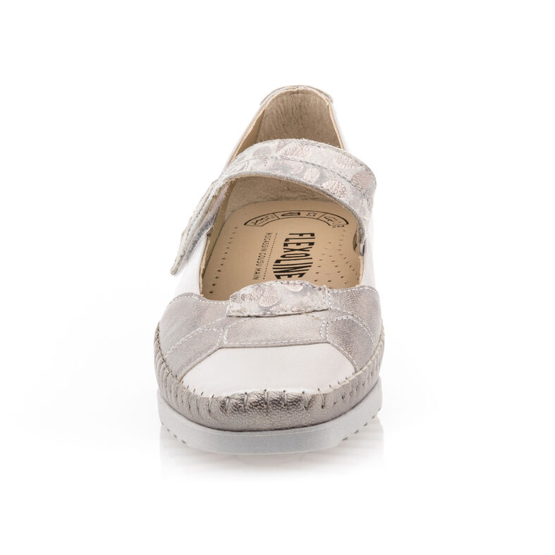 Zapatos cómodos para mujer, color gris.