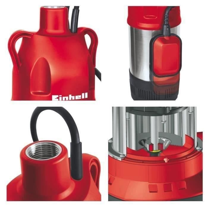 Bomba sumergible Einhell GC-PP 900 N (900 W, profundidad de inmersión de 7 m, cable de 10 m)