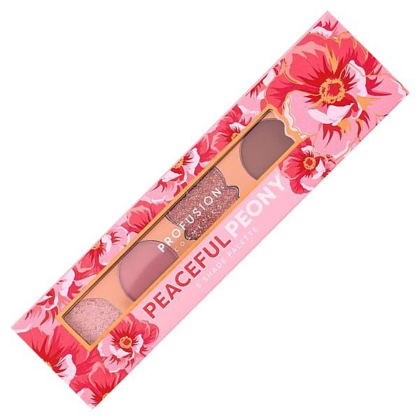 „Profusion Cosmetics“ žydinčių atspalvių paletė „Ramioji bijūnas“