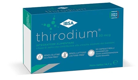 IBSA Thirodium 50Mcg 30 Cápsulas Macias