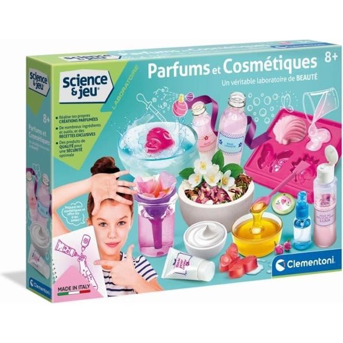 Clementoni - Ciencia y juego - Creación de perfumes y cosméticos - Hecho en Italia