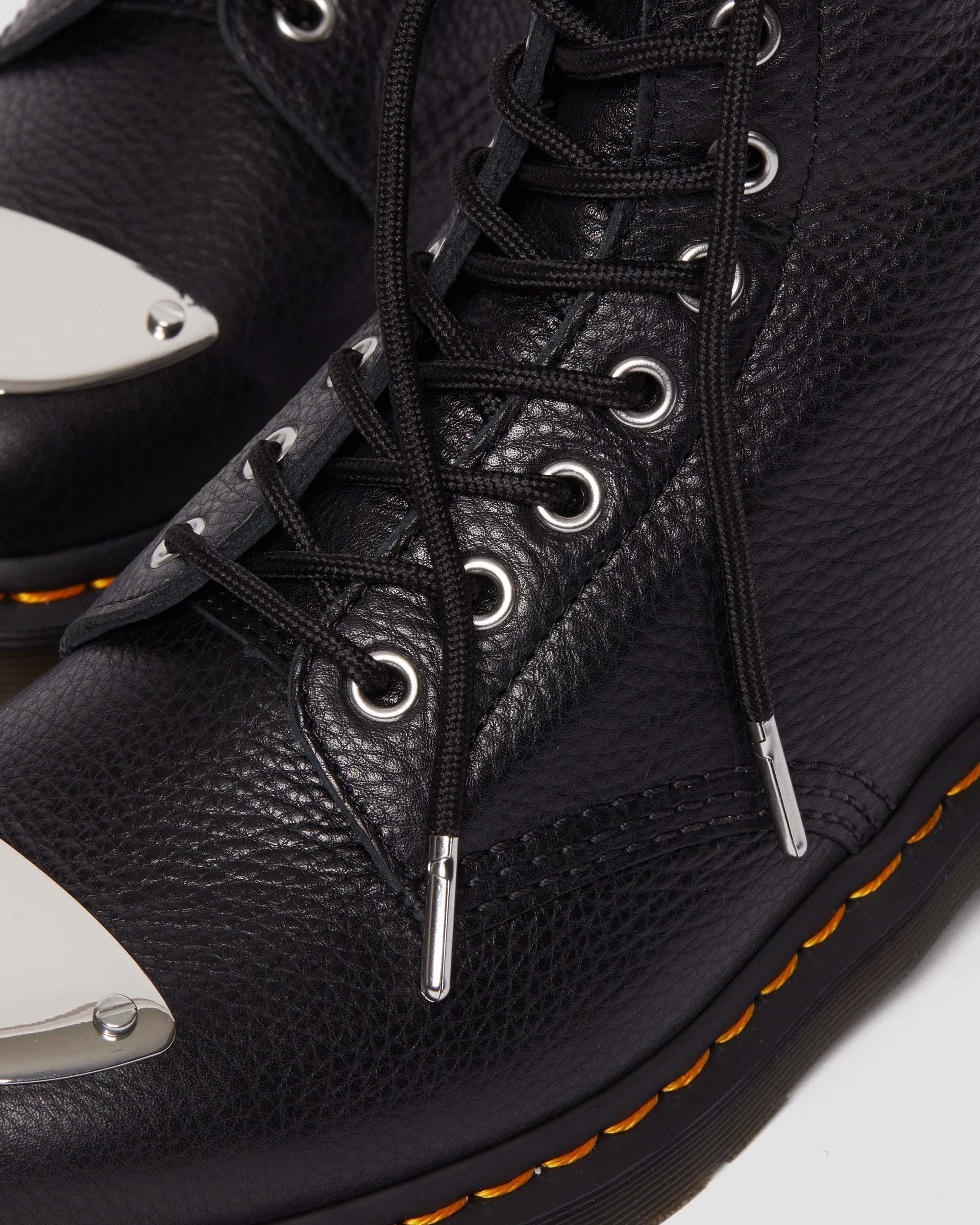 1460 Toe Plate Lunar Leather Jungle Zip Boots