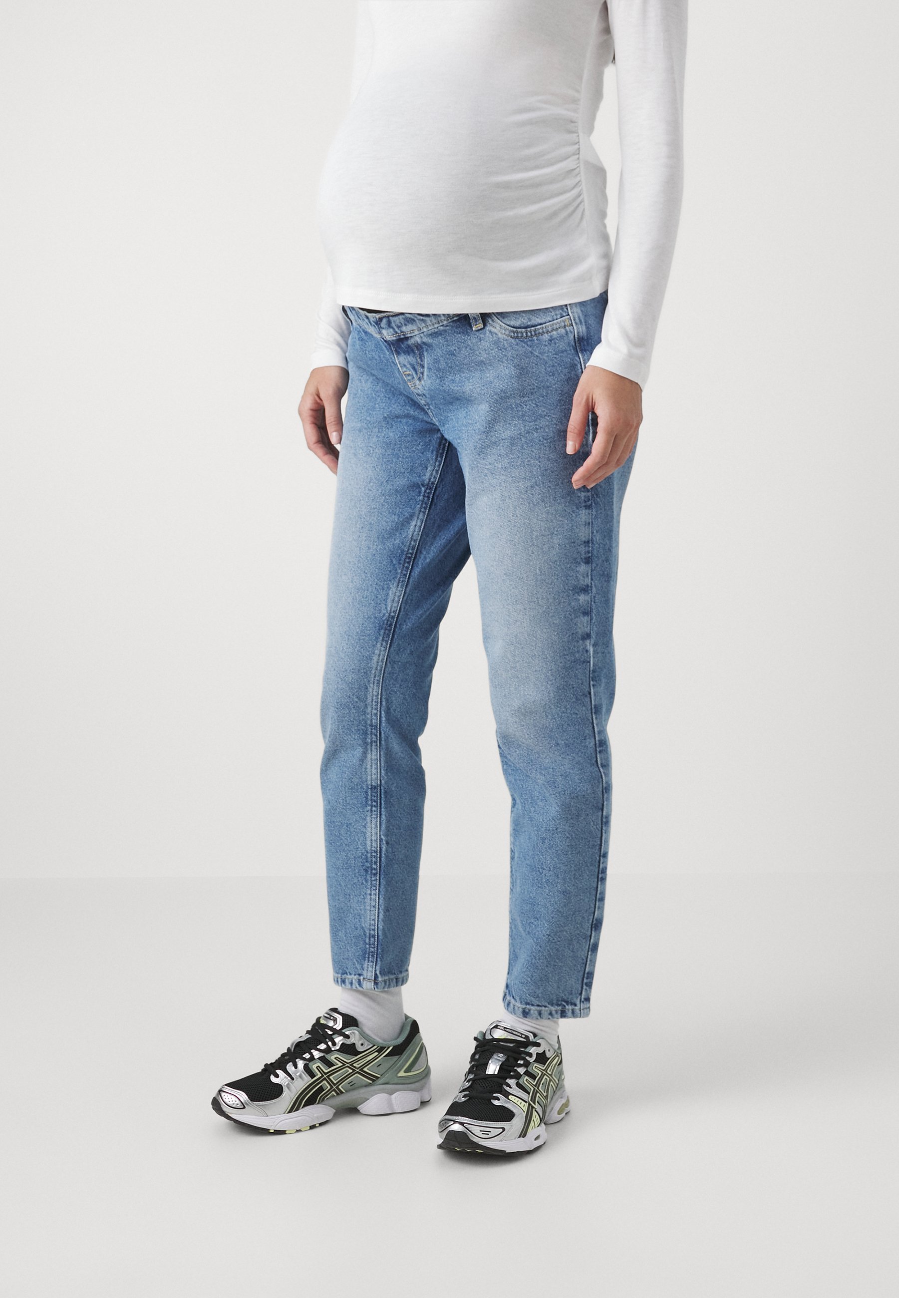 Anna Field MAMA Mom Jeans - blauwe denim
