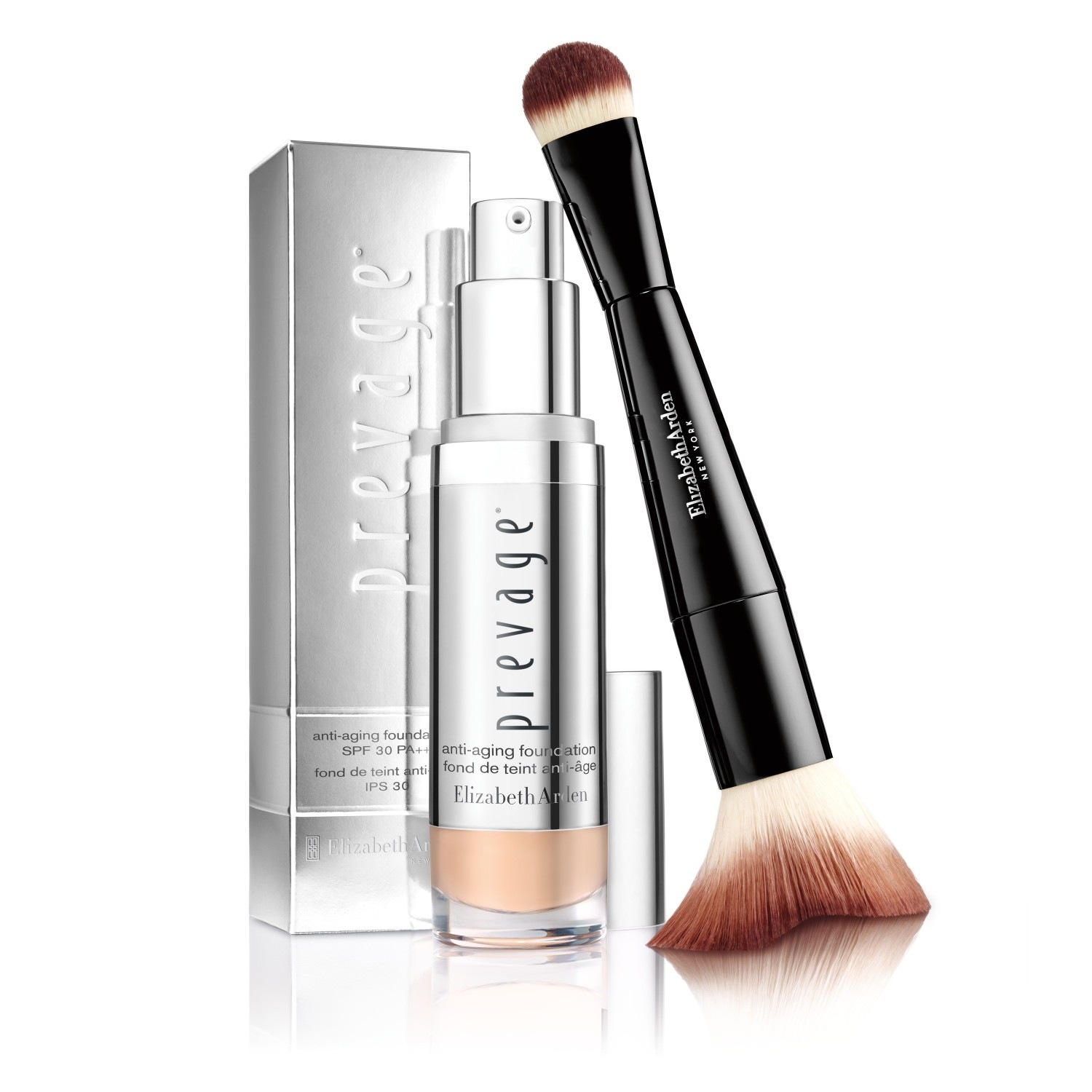 Durance Pinceau Contour et Fond de Teint Duo