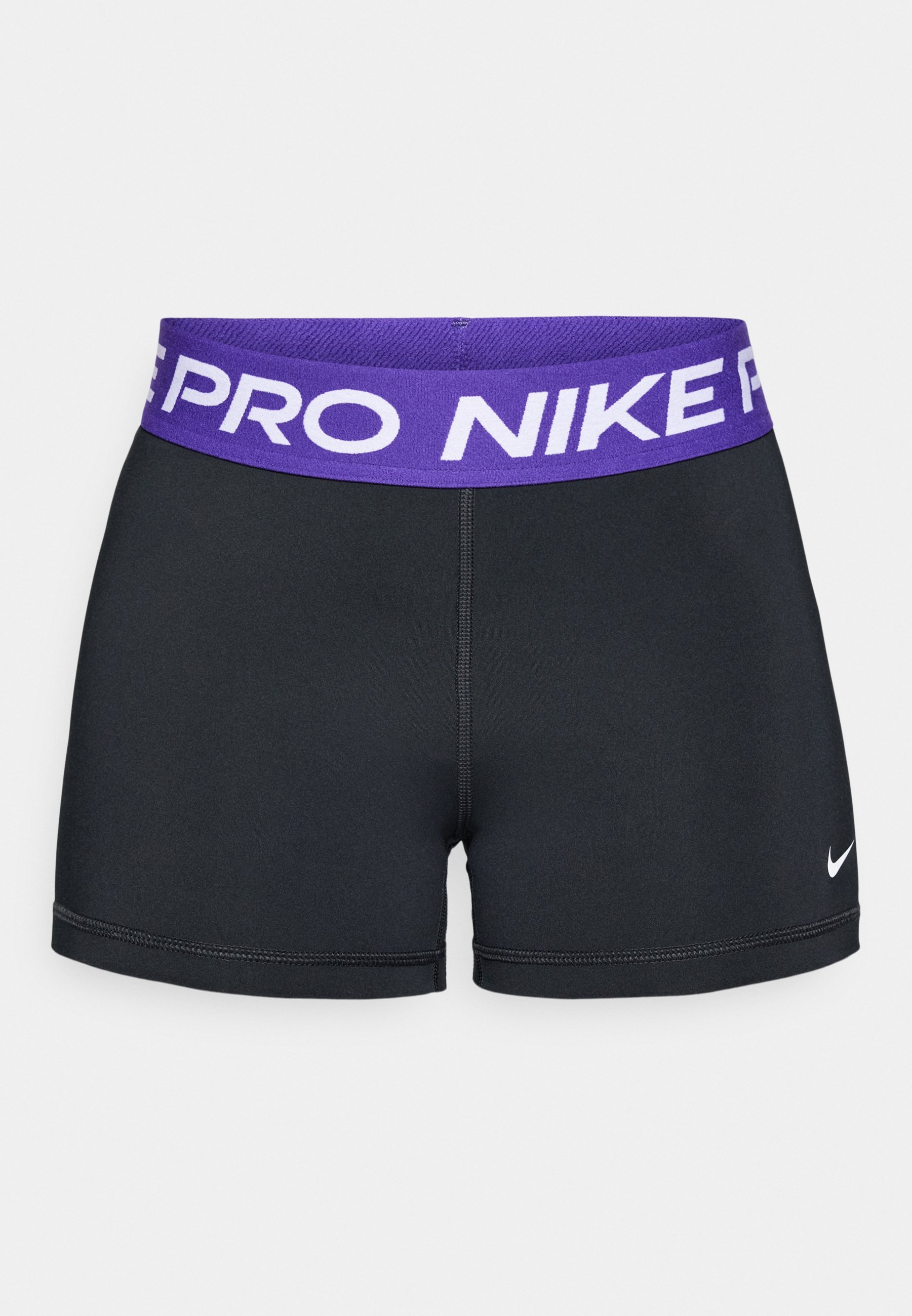 Nike Performance SHORT - Colanți - black/court purple/white