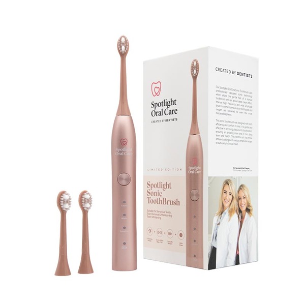 Spotlight Oral Care Limited Edition Sonický zubní kartáček - růžovo-zlatý