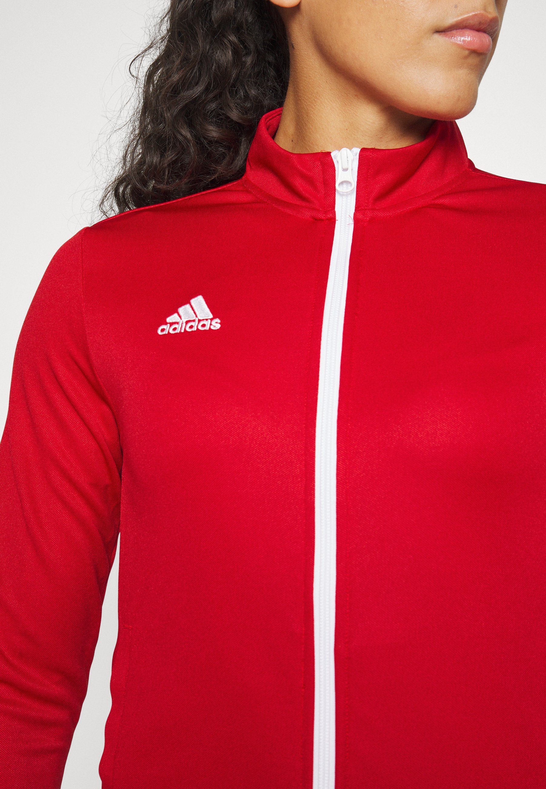 adidas Performance ENTRADA22 TRACK - Trainingsjack - rood/wit
