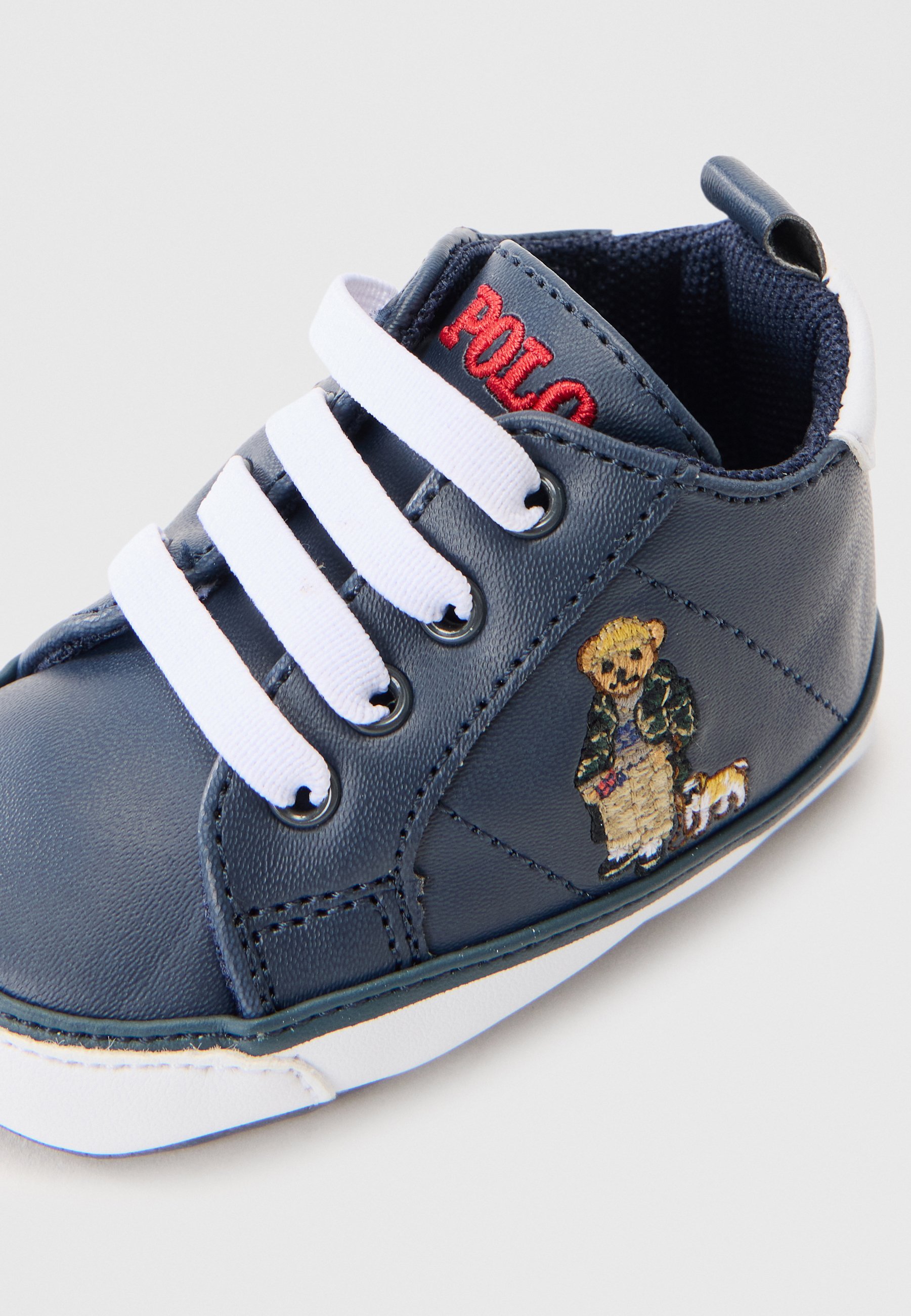Polo Ralph Lauren QUILTON BEAR LAYETTE UNISEX - Scarpine per neonati - blu navy