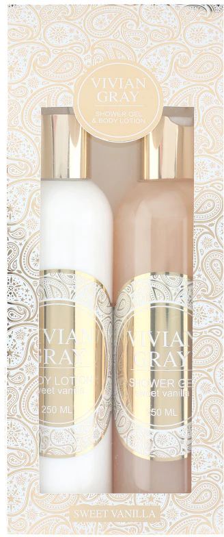 Conjunto de Presente Corporal Vivian Gray Romance Vanilla & Patchouli