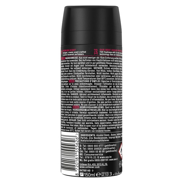 Desodorante Corporal Axe Fine Fragrance Cherry Fizz<br>150ml