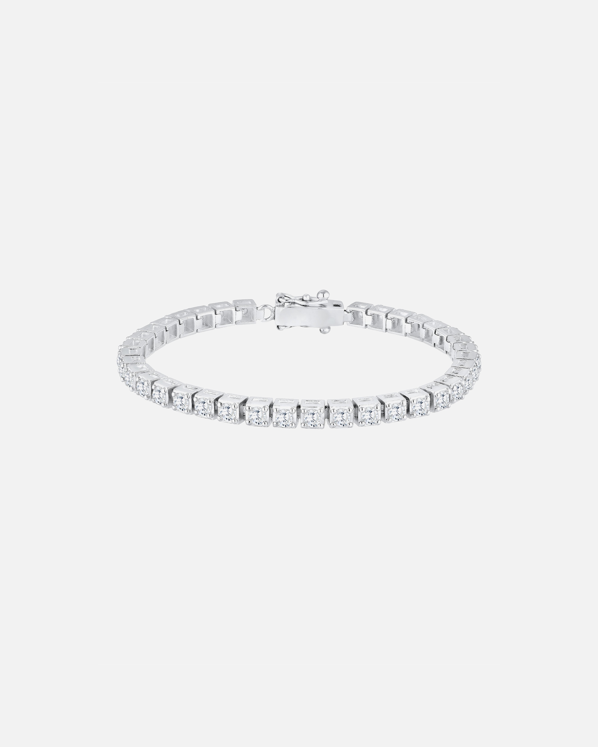 Elli PREMIUM Femmes avec zirconium dans le bracelet de tennis tendance en argent sterling 925